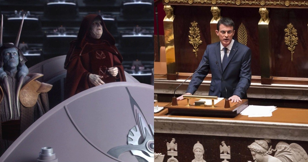 Star Wars Senat assemblee Nationale