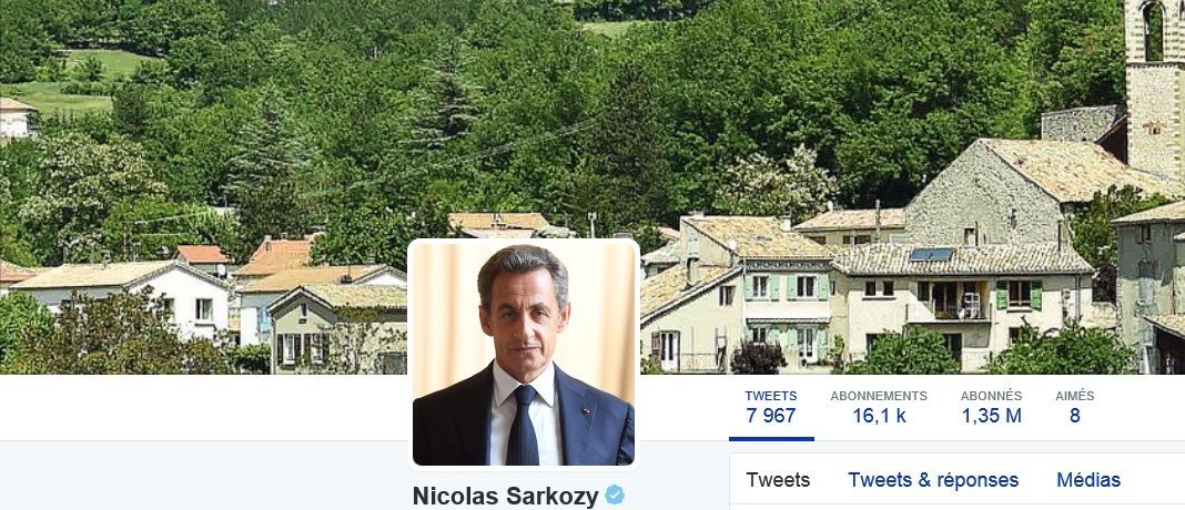 Nicolas Sarkozy Twitter